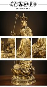 纯铜 地藏王菩佛像