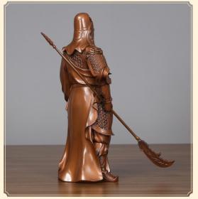 紫铜 关公 武财神摆件 （100CM）