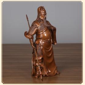 紫铜 关公 武财神摆件 （100CM）