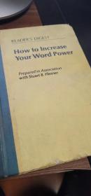 读者文摘如何增加词汇量How to Increase Your Word Power