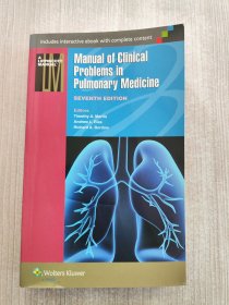 Manual of Clinical Problems in Pulmonary Medicine