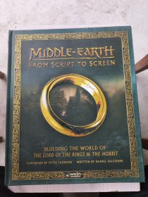 Middle-earth: From Script to Screen魔戒 指环王电影艺术幕后画 大开本 精装现货 英文版