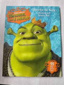 史莱克3:寻找国王/Shrek 3 Quest for the King Coloring Activity Pad