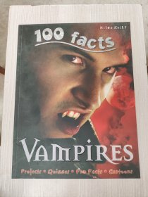 100 Facts vampires 英文绘本