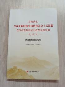 贯彻落实新中国特色社会主义思想在改革发展稳定中攻坚克难案例·教学版·防范化解重大风险