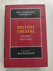 The Cambridge History of British Theatre (Volume 3)