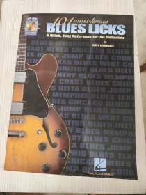 101 Must-Know Blues Licks 外文原版（乐谱）附光盘
