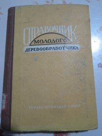 俄文原版书 年轻木材加工者手册