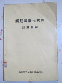 钢筋混凝土构件计算实例