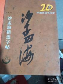 包邮，20世纪中国杰出书法家：沙孟海精选字贴 王刚 编 / 江苏美术出版社 / 平装