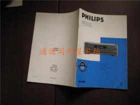 老说明书：飞利浦 PHILIPS CDC263 CDC265  CD Changer 使用说明书