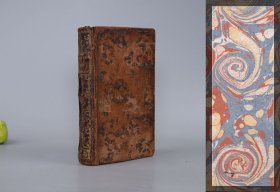 《布瓦洛作品集》（法文原版）1775年 清乾隆乙未年版◆[皮面精装 烫金花纹 书口彩绘《Oeuvres de M.Boileau Despreaux》外国世界文学名著 法国文学家 诗人经典作品 文集诗集 十八世纪 西方古代哲学美学 文艺理论 西文古书收藏 Rarebooks]