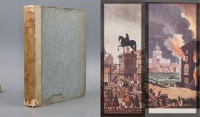 《伦敦缩影 第二卷》（英文原版 精装）1904年 清代时期版◆[毛边本 书顶刷金 精美彩色插图32幅 16开大本《The Microcosm of London or London In Miniature - Volume 2》西文古书收藏 外国历史文化 19世纪西方大英帝国 英国首都 社会风俗 城市街道 巴洛克 洛可可风格 古建筑（音乐戏剧 剧场礼堂） 研究文献 微观伦敦 Rarebooks]