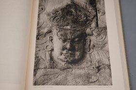 【毛笔签名本】《居庸关 第二卷 图版》（8开 精装 珂罗版 双重函）1955年版 好品★ [特大开本 精印图录 文物考古学、古代北京历史文化、绘画美术艺术 研究文献]