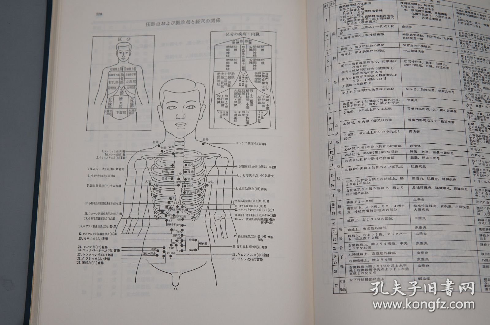 《临床经络经穴图解》（16开 精装 函套）1982年版※ [带插图 东洋汉方 医学名著 国学经典- 内科 养生 医案 古医籍 医生临床诊断 学习研究：针刺疗法 针灸学 针法 穴道经络 奇经八脉 十四经 穴道]