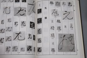 《中国草书大字典》（16开 精装 全9册）1986年限定版 950部 美品◆ [中国书法史 行书 字帖 法帖 拓本 研究艺术文献 辞典词典 字体写法查询 -收录历代名家作品 草字编：张芝、王羲之 王右军 王献之、索靖、贺知章、智永、张旭、怀素、孙过庭、唐玄宗、李白、米芾、黄庭坚、苏轼、宋徽宗、赵孟頫、祝枝山、文徵明、董其昌、王阳明、王铎]