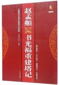 赵孟頫书光福重建塔记 中国历代名碑名帖放大本系列