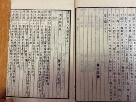 嘉永七年（1854年）和刻本《清人书画人名谱》三册全