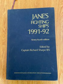 【英文原版】JANE'S FIGHTING SHIPS 1991-92年简氏战舰年鉴