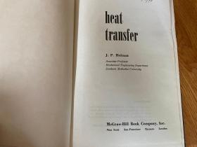 Heat Transfer 热转移（传热学、热传递）