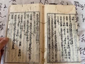 宽文六年（1666年）和刻本医书《痘疹活幼心法 附幼儿杂症方论》两卷一册全