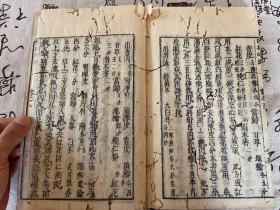 宽文六年（1666年）和刻本医书《痘疹活幼心法 附幼儿杂症方论》两卷一册全