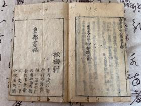 宽文六年（1666年）和刻本医书《痘疹活幼心法 附幼儿杂症方论》两卷一册全