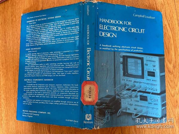 【英文原版】Handbook for Electronic Circuit Design 电子电路设计手册