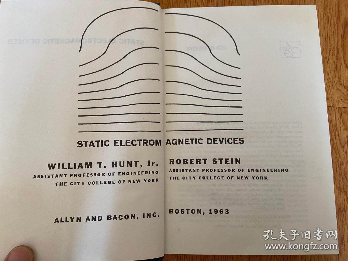 Static Electromagnetic Devices 静电磁装置(静态电磁装置)