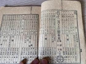 1913年日本出版《大正三年 中华民国记 附相场高低》小本一册全，民国历法