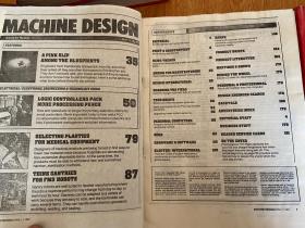 MACHINE DESIGN（机械设计杂志） 1991年第7-12+14-19+20-23+25期（共17期），大16开精装合订三册