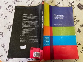 【英文原版】Dictionary Activities（Cambridge Handbooks for Language Teachers）有效使用词典（剑桥语言教师手册系列）