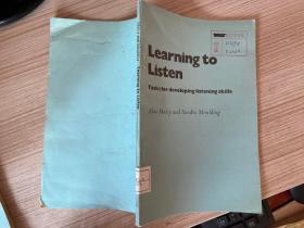 Learning to Listen Tasks for Developing Listening Skills 学着听