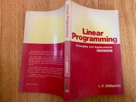 【英文原版】Linear Programming Principles and Applications 线性规划原理及其应用 第2版