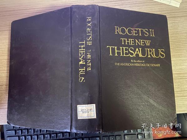 Roget’s II The New Thesaurus 罗吉特英语同义词析义新词典