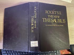 Roget’s II The New Thesaurus 罗吉特英语同义词析义新词典