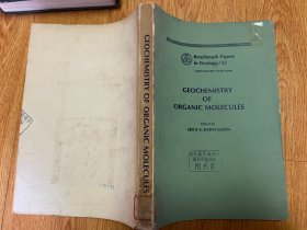 GEOCHEMISTRY OF ORGANIC MOLECULES 有机分子地球化学