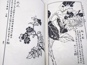 马骀画宝 花卉草虫篇 工笔线描白描画谱 山水花鸟动物人物画谱 中国画画谱 大师国画册 名家画集 国画书籍 中国画技法临摹教程