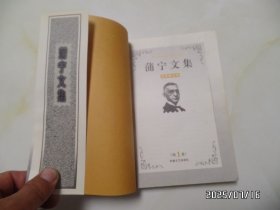 蒲宁文集(第1卷,诗歌散文卷,大32开,1998年1版1印,有书斑,拐角有折痕,详见图S)
