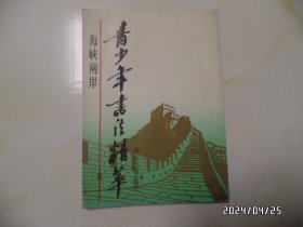 海峡两岸青少年书法精萃（16开，1990年1版1印，详见图S）