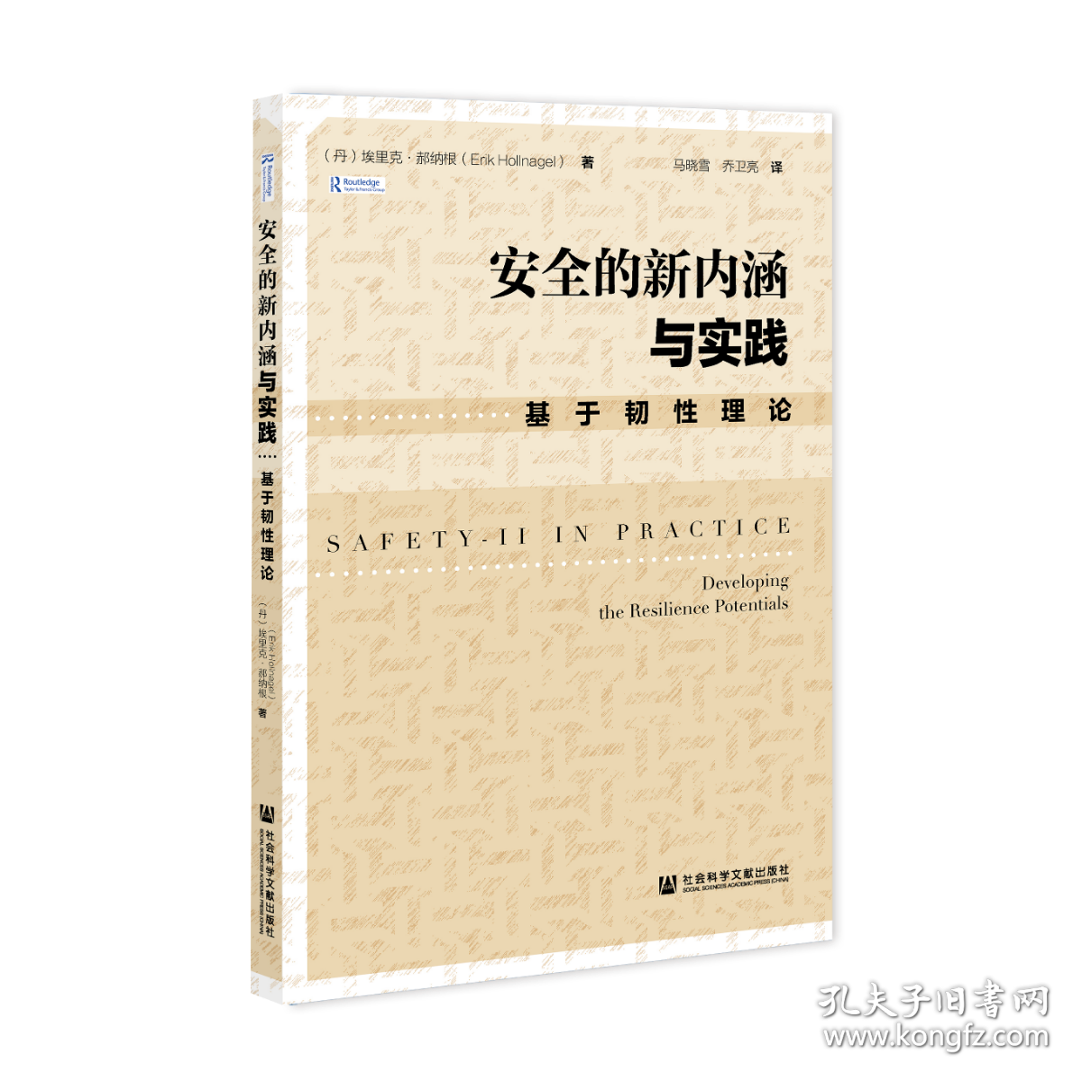 安全的新内涵与实践：基于韧性理论                     [丹]埃里克·郝纳根(Erik Hollnagel) 著;马晓雪 乔卫亮 译