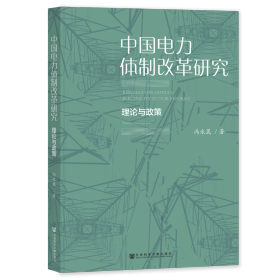 现货 官方正版 中国电力体制改革研究：理论与政策 冯永晟 著