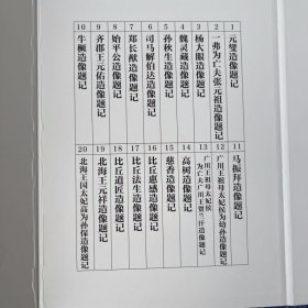 北魏造像题记 龙门二十品 20张册页 碑帖 魏碑毛笔书法原碑拓本