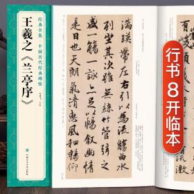 经典全集 王羲之《兰亭序》字帖 原贴行书临摹范本小楷书籍 中国历代碑帖经典书法尺牍行草远大正楷练字入门美术集字 杨建飞主编