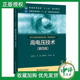 高电压技术（第4版）/普通高等教育“十二五”规划教材·普通高等教育“十一五”国家级规划教材