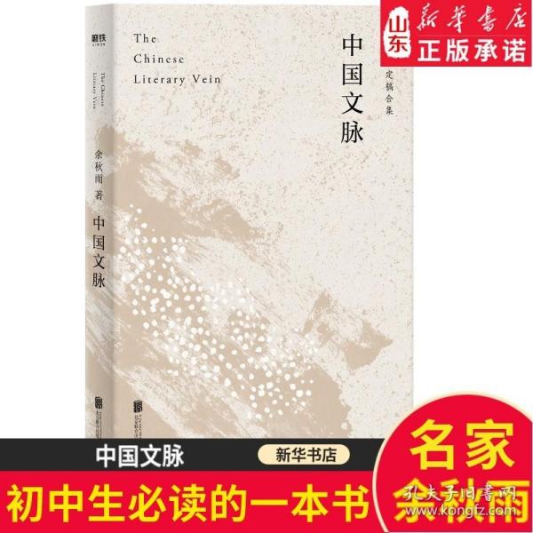 中国文脉（人民日报、教育部、国家新闻出版广电总局多次推荐，国人必读的中国文学简史！）