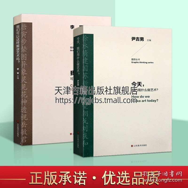 【原版闪电发货】我们可以这样解读艺术吗今天我们用什么做艺术组套以艺术现象为切入点而分析中国当代艺术的发展脉络和历史经验辅山东美术出版社