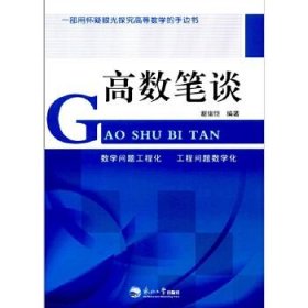 正版现货 现货 现货 高数笔谈