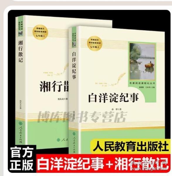 白洋淀纪事 名著阅读课程化丛书（统编语文教材配套阅读）七年级上