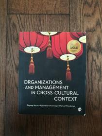 ORGANIZATIONS AND MANAGEMENT IN CROSS-CULTURAL CONTEXT（英文原版，跨文化背景下的组织与管理。书内第五章有笔迹划线）